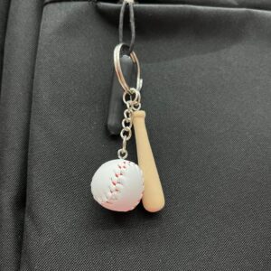 2cm white baseball 4.5cm stick