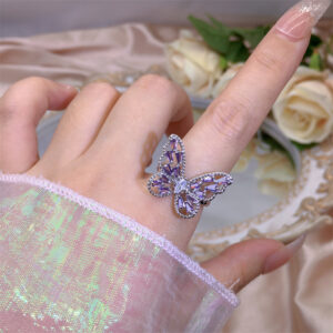 SILVER PURPLE ZIRCONIUM