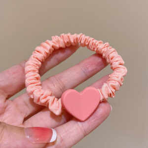 Pink love hair band