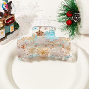 8.5cm square Christmas-snowflake / Qiyue factory direct sales