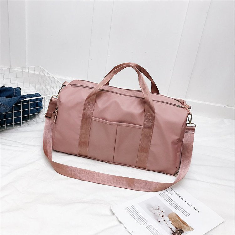 Wholesale Fitness Bags, Yoga Training Bags, Large Capacity Folding Nylon Travel Bag