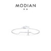 Wholesale S925 Sterling Silver Mirror Design Sense Cross Bracelet OLY-BT-MoD007