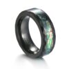 O1CN01mMuvYv25XXkv5R945_2525097536-0-cib Wholesale Black Plated Abalone Rings Tungsten Carbide