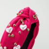 O1CN01mNXtER2LDsWeEpoPN_2206398079659-0-cib Wholesale Fashion Valentine's Day Love Pearl Wide Brim Knotted Beaded All-match Sweet Headband