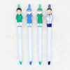 Wholesale Cartoon Plastic Doctor Nurse Pen Clip Ballpoint Pen