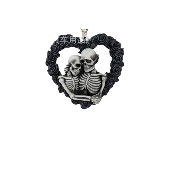 O1CN01mSJXkA24vzBhJ8yBd_2215962867454-0-cib Wholesale New Love Skull Acrylic Car Pendant