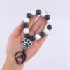 Wholesale Cartoon Silicone Dog Claw Handmade Beaded Wrist Keychain
