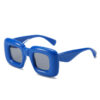 Wholesale Y2K Square Large Frame PC Women's Sunglasses