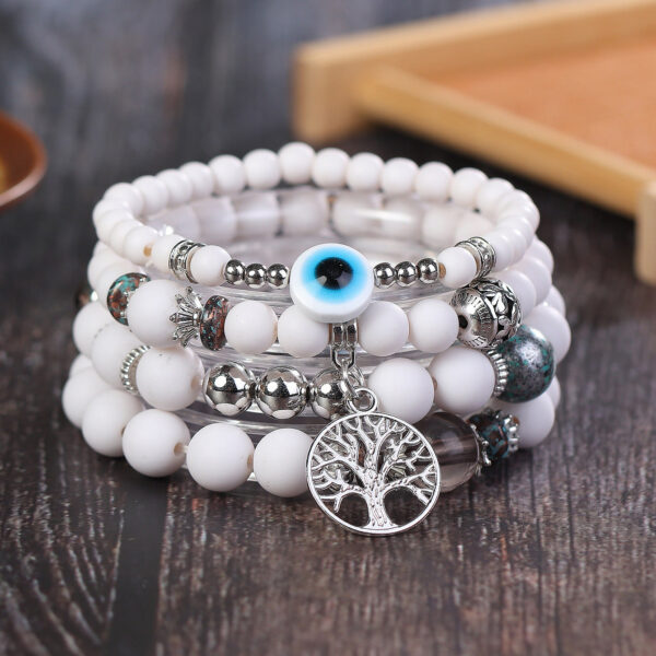 O1CN01mW5B1Q1LkOOCAnplN__2215904591337-0-cib Wholesale Life Tree Demon Eye Multi Layered Pendant Glass Elastic Bracelet