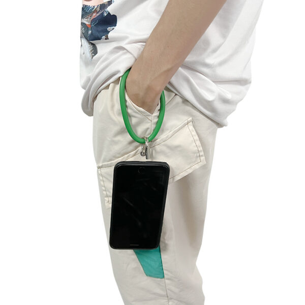 Wholesale Silicone Silicone Wrist Keychain