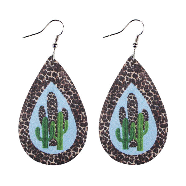 O1CN01mb1Hmu1ftMSiBKqLv_3172764064-0-cib Wholesale Water Drop Guitar Leopard Cactus Leather Earrings
