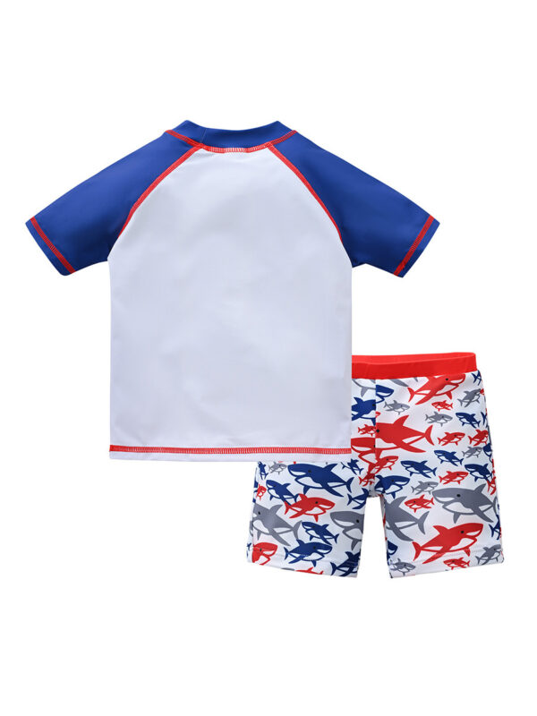Wholesale baby split five points swimming trunks kids Swimwear
