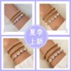 O1CN01mdQf8m1zSbUxZrrr8_2212597886713-0-cib-2 Wholesale Mother's Day Gold Acrylic Beaded Bracelet