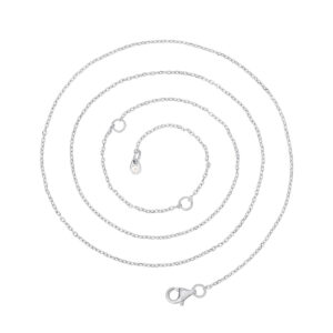 Yl001a-55 necklace / 925 silver D43 electric Platinum