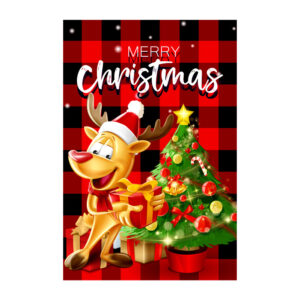 Flag cloth 30*45cm / Christmas garden flag 19