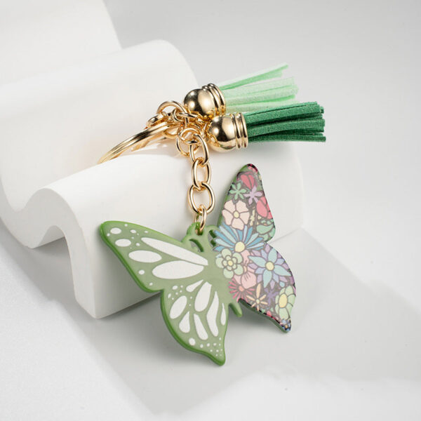 Wholesale Butterfly Metal Keychain