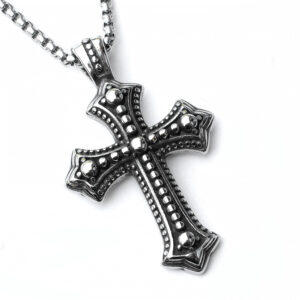 Cross + stainless steel chain