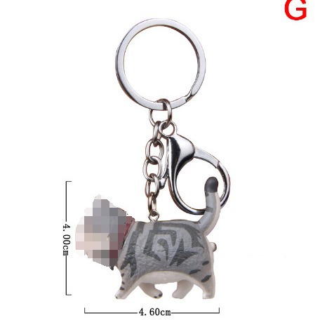 Wholesale Metal Cat Keychains