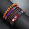 Wholesale Handwoven Bohemian Retro Diy 4 Piece Bracelet Set