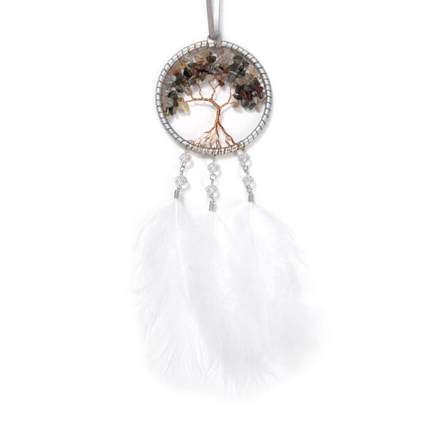 Wholesale Feather Cute Life Tree Rearview Mirror Pendant