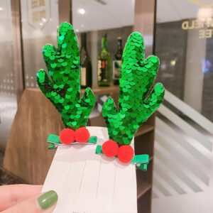 Green Long Antlers (Pair)