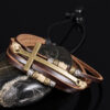 O1CN01mmEMwY1zDUfKftxyj_2217702996680-0-cib Wholesale Vintage Cross Men's Beaded Leather Bracelet