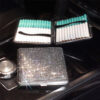 Wholesale Metal Diamond Car Cigarette Case