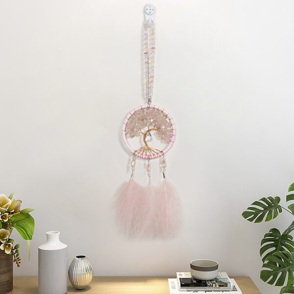 Wholesale White Crystal Life Tree Pendant Car Hanger