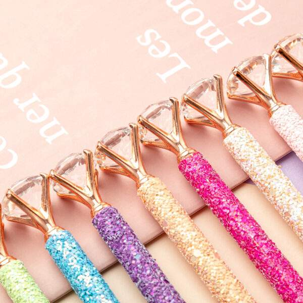 Wholesale Metal Multicolor Sequin Ballpoint Pen