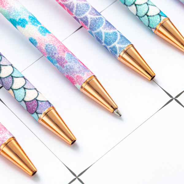 Wholesale Metal Colored Fish Pattern Ballpoint Pen