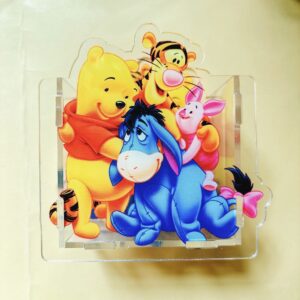 B178-winnie the pooh and his friend pen holder