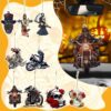 Wholesale New Horror Skeleton Zombie Gnome Halloween Car Backpack Pendant