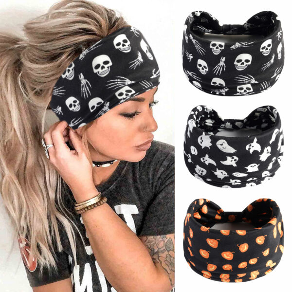 Wholesale Halloween Christmas Wide Headbands