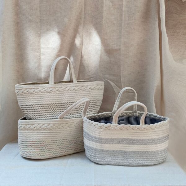 O1CN01ms0xj31mAexzDyO7B_2857874914-0-cib Wholesale Cotton Rope Foldable Storage Basket
