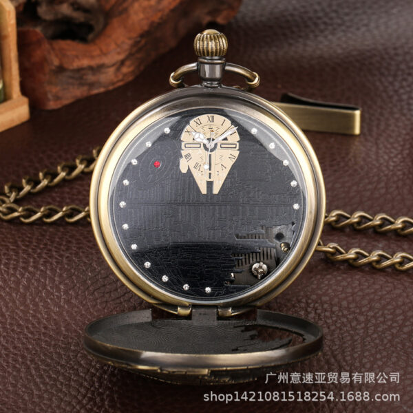 Wholesale Quartz Music Alloy Pocket Watch