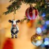 Wholesale Colorful Cartoon Cow Car Christmas Tree Decorations