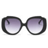 Wholesale PC Men and Women's Same Round Large Frame Candy Color Sunglasses