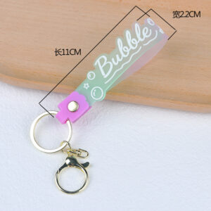 Bubble purple green gradient rope