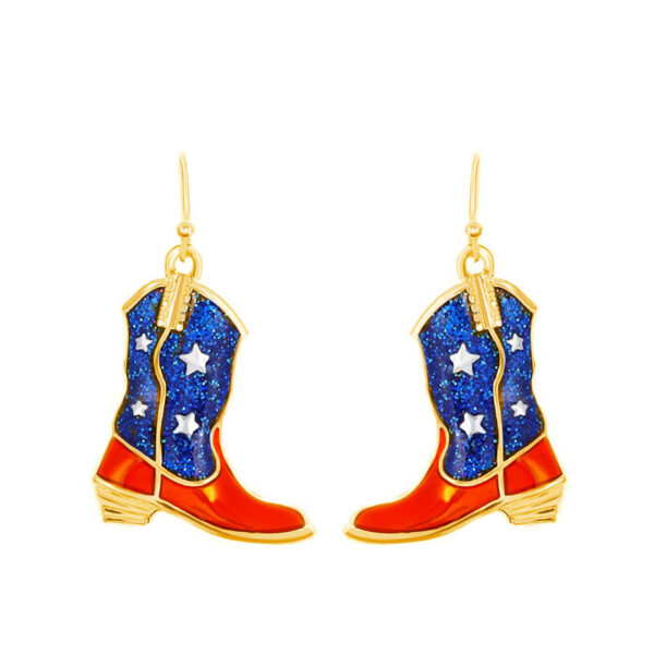O1CN01mwV3Gx1POBcWe23wf_2213249061830-0-cib Wholesale American Independence Day Flag Wings Boots Earrings