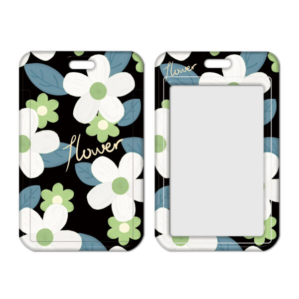 Wholesale Flower ID Card Holder Tag Bracelet Keychain
