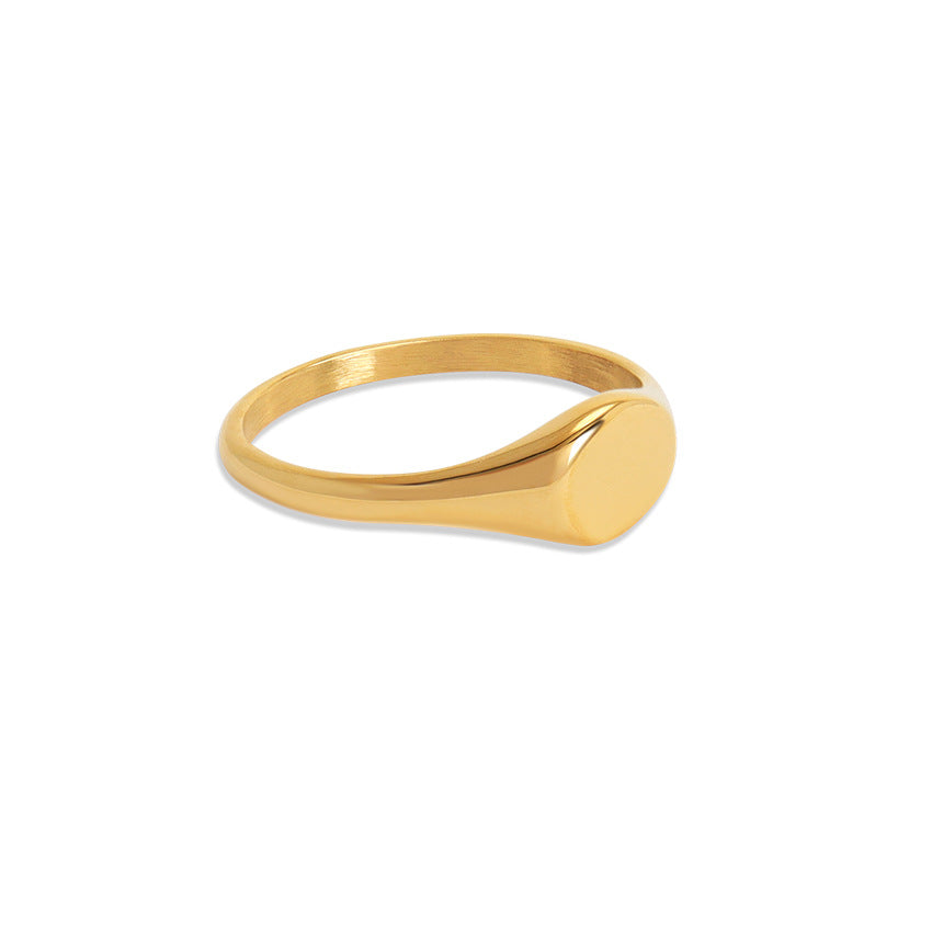 Wholesale Diamond Stainless Steel Titanium Steel Ring