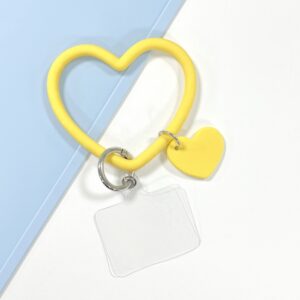 Heart-shaped-yellow