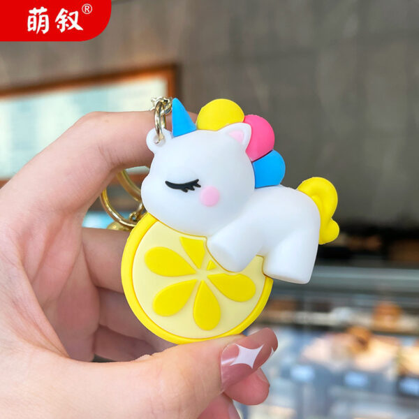 O1CN01n3pcia2BkibxX2zWN_2210259538377-0-cib Wholesale Fruit Unicorn Cartoon Keychains