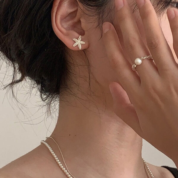 Wholesale Sterling Silver Gravel Beaded Rings