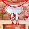 Wholesale Valentine's Day non-woven bouquet doll ornaments