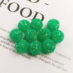 C23 golden transparent green-Jg133 / 16MM straight hole