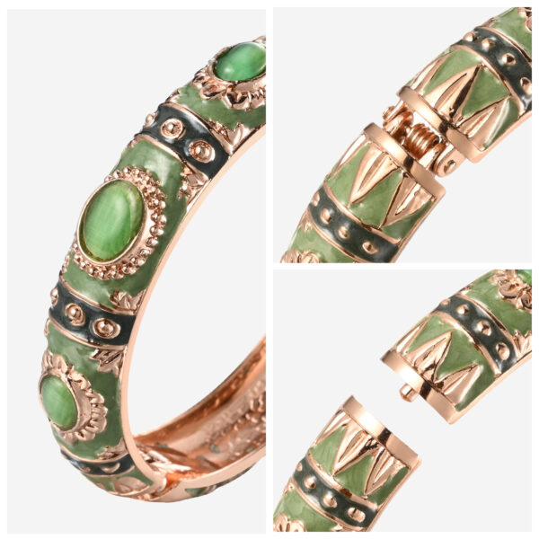 O1CN01n85NIm1VkzEiqsWQS_983902692-0-cib Wholesale Cloisonne Opening Opal Alloy Bracelet