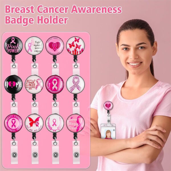 Wholesale Fans with ABS Badge Scroll Retractable Keychain