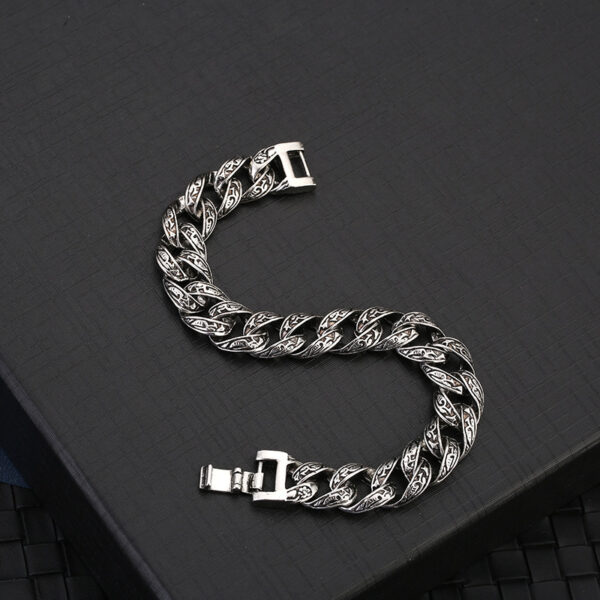 O1CN01n97C6A1qpetEG3Ymr_2207812985545-0-cib Wholesale Alloy Creative Stripe Men's Bracelet