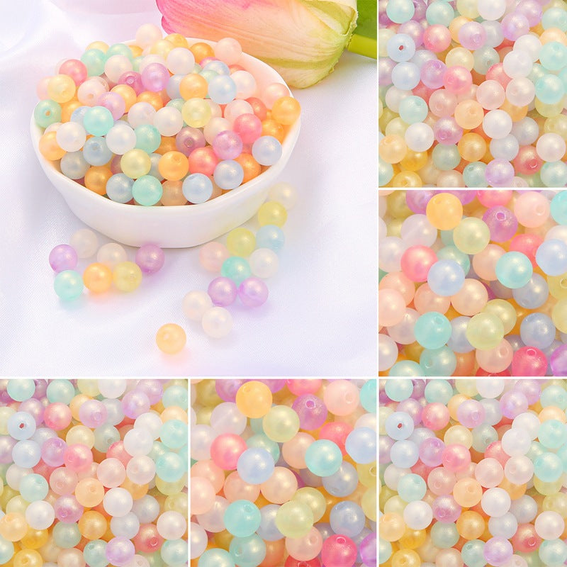 Wholesale Acrylic Jelly Magic Color Candy Beads